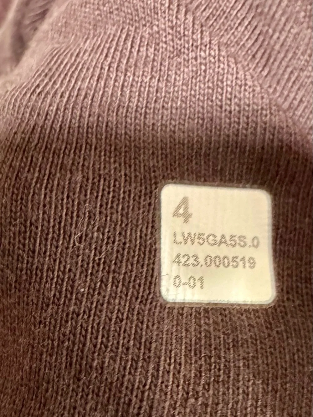 Lululemon Ribbed Velvet Leggings size 4